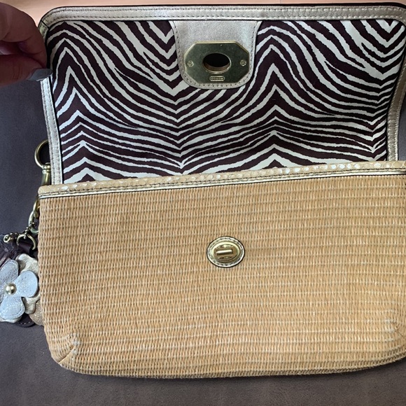 Coach tweed large clutch - Picture 2 of 5